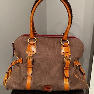 Dooney & Burke Domed Buckled Satchel